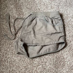 Old Navy Olive Green/Gray Shorts